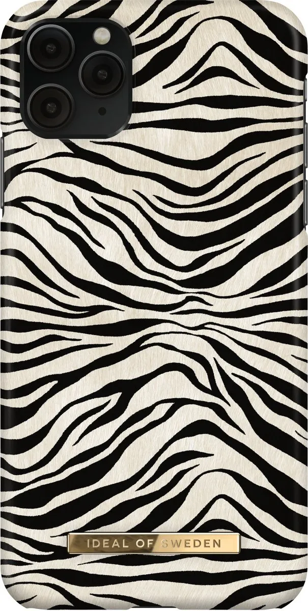 iDeal of Sweden Fashion Case Zafari Zebra iPhone 11 Pro Max - Meerkleurig