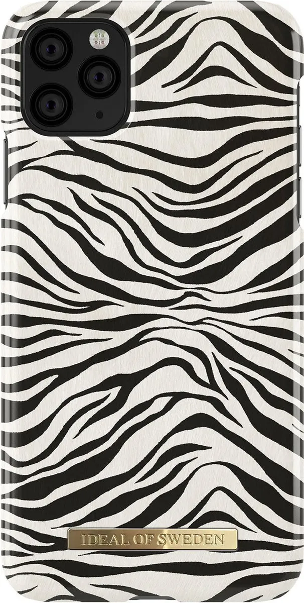 iDeal of Sweden Fashion Case Zafari Zebra iPhone 11 Pro Max - Meerkleurig