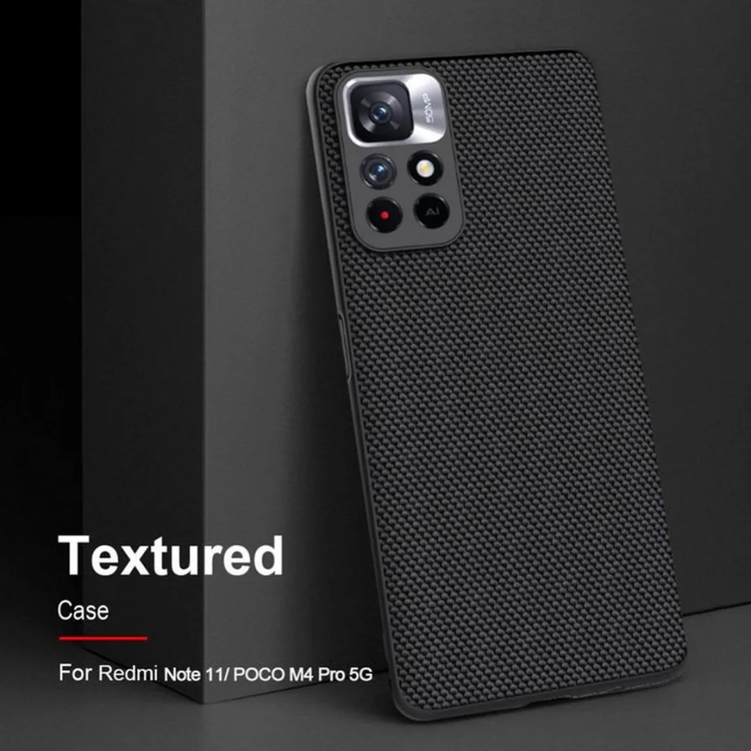 Nillkin Textured Hard Case Xiaomi Redmi Note 11T - Zwart - afbeelding 4 van 4
