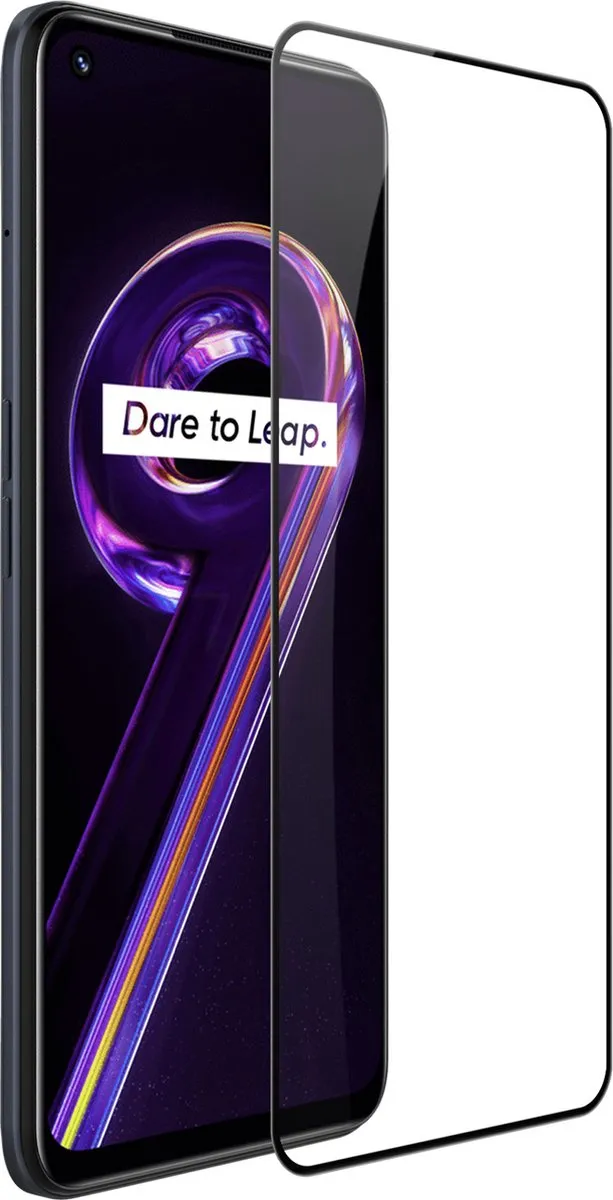 Nillkin CP+PRO 9H Gehard Glas - Realme 9 Pro - Zwart - afbeelding 5 van 6