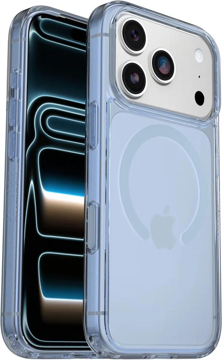 OtterBox Symmetry Clear MagSafe 77-98849 - iPhone 17 Pro - Blauw - afbeelding 6 van 6