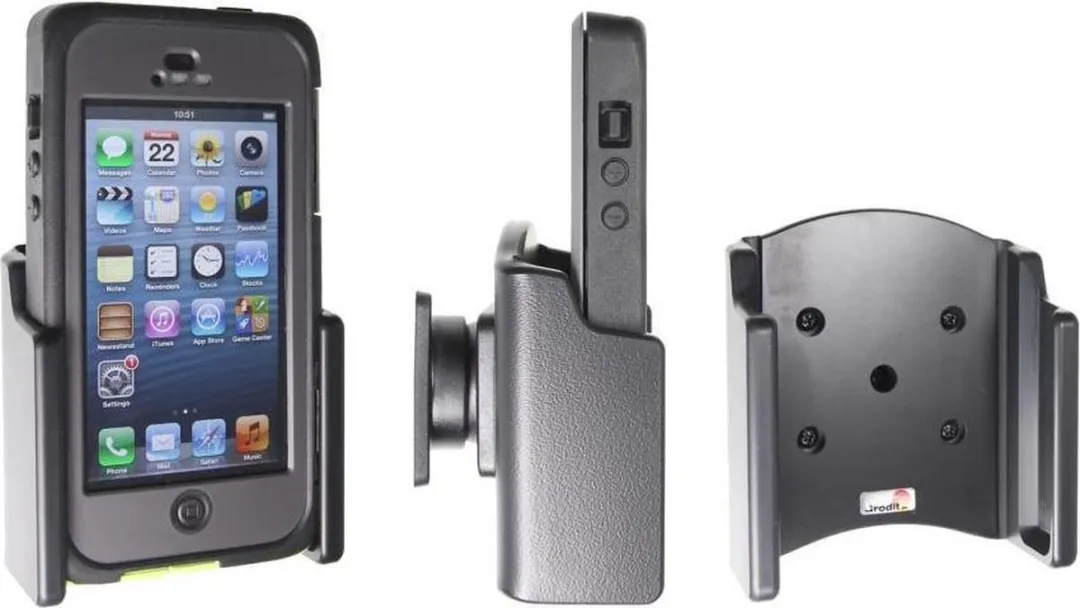 Brodit Passieve Houder iPhone 5/5s/SE 511510 - Zwart