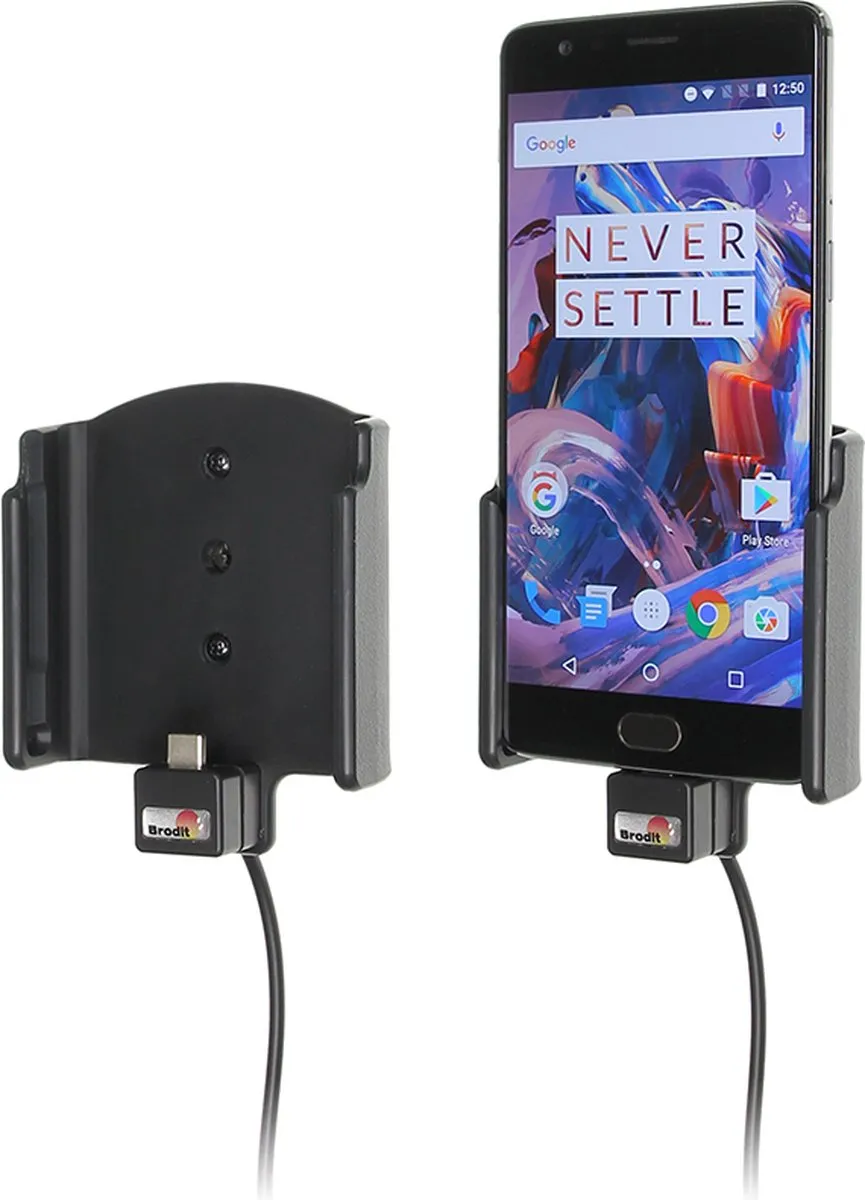 Brodit 512905 Actieve Telefoonhouder - Zwart