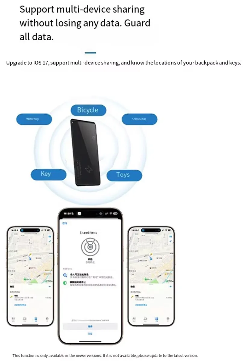 RedParrot GPS Kaart Tracker - iOS - Zwart - afbeelding 6 van 6