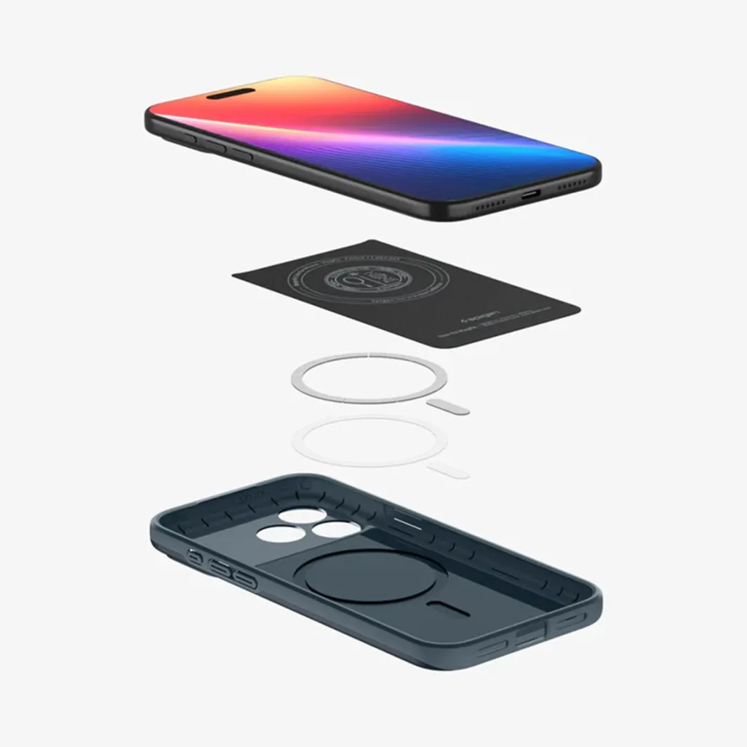 Spigen Thin Fit Backcover ACS10277 - iPhone 17 Pro Max - Donkerblauw - afbeelding 6 van 6