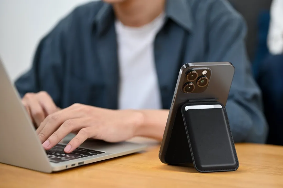 Satechi ST-VLWK MagSafe Walletstand - Zwart