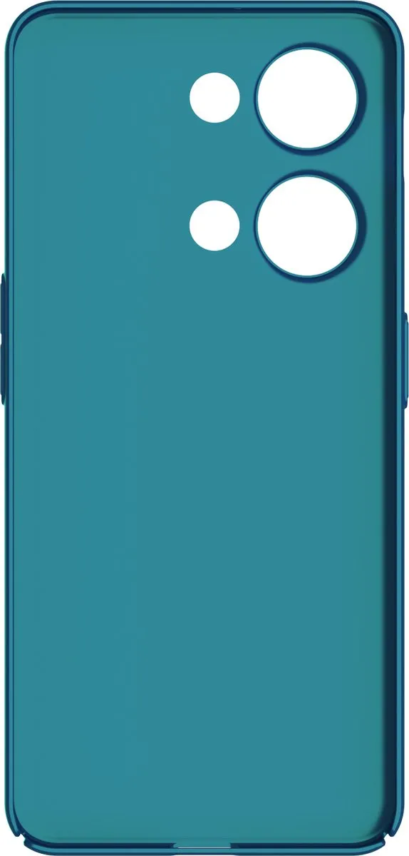 Nillkin OnePlus Nord 3 Super Frosted Shield Hoesje - Blauw - afbeelding 5 van 6