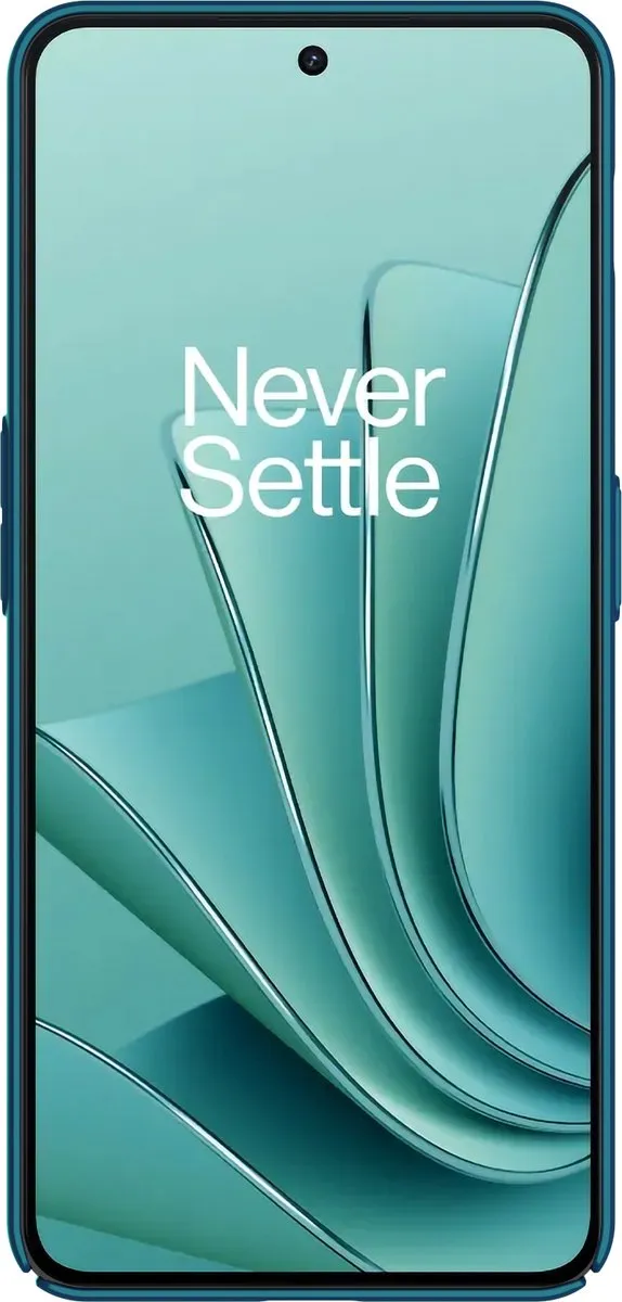 Nillkin OnePlus Nord 3 Super Frosted Shield Hoesje - Blauw - afbeelding 6 van 6