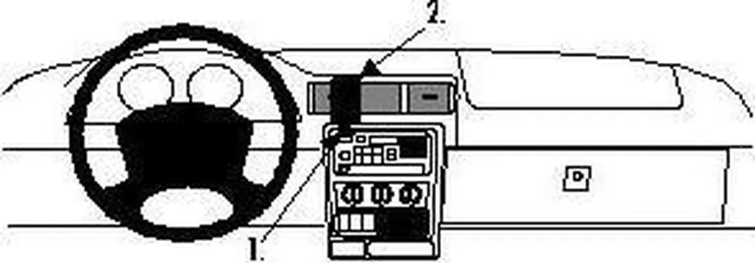 Brodit Proclip Center Mount 852465
