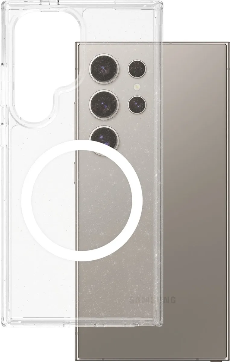 PanzerGlass Urban Combat StarLight White Hoesje - S25 Ultra Qi - afbeelding 4 van 6
