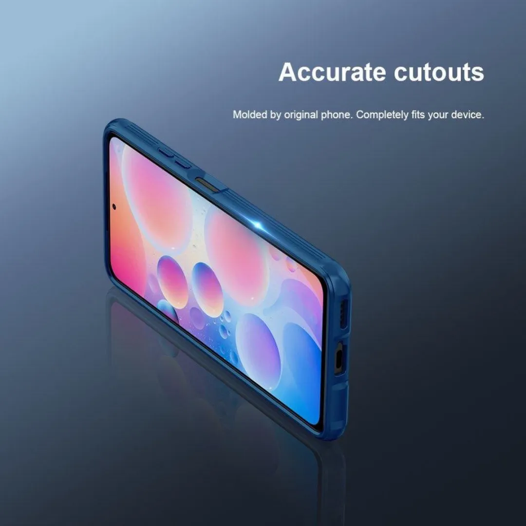 Nillkin CamShield Xiaomi Poco F3/Mi 11i Hoesje - Zwart - afbeelding 5 van 6