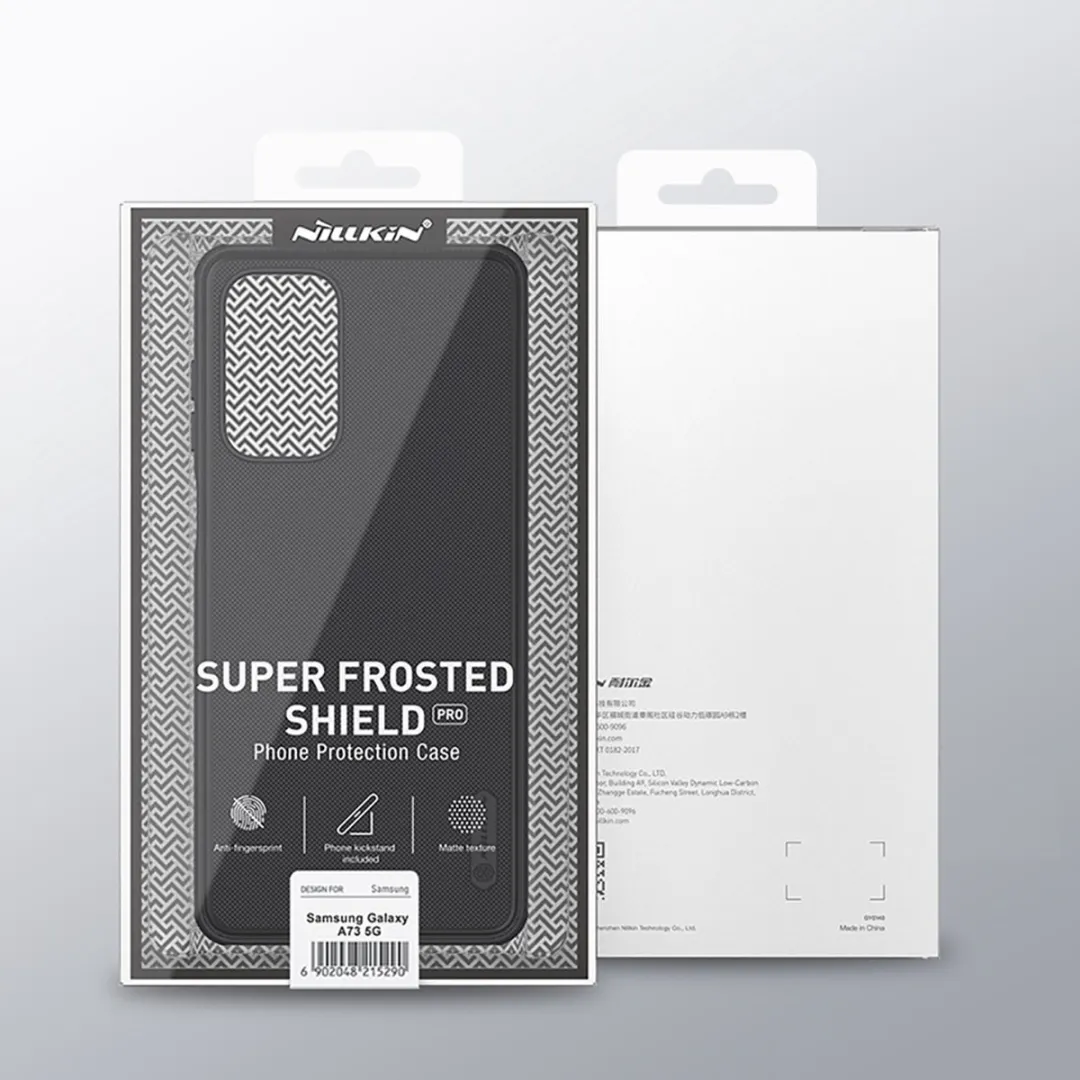 Nillkin Frosted Shield Pro Hoesje Groen - Samsung Galaxy A73 - afbeelding 2 van 6