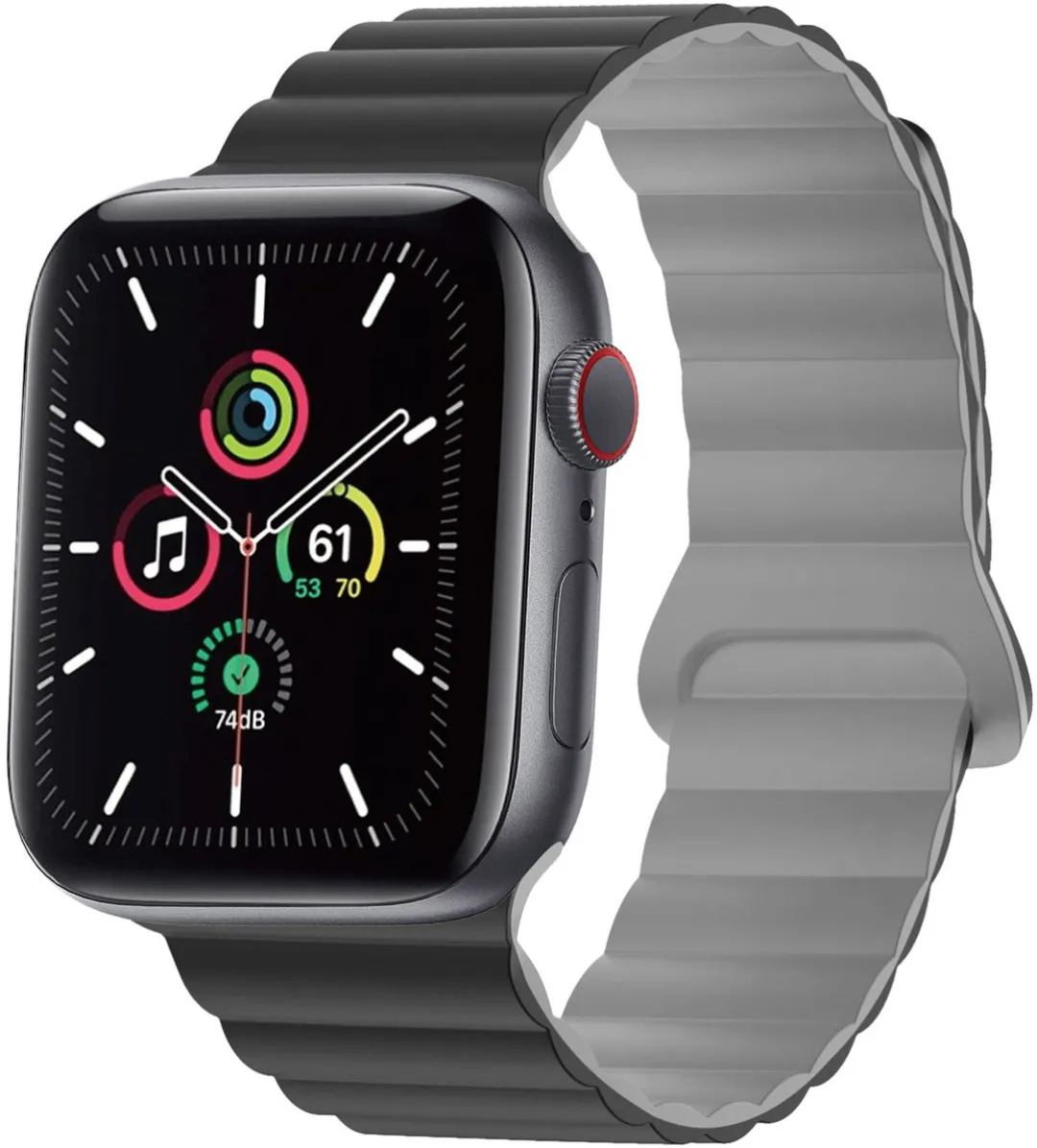 Imoshion Magnetisch Siliconen Bandje Apple Watch 42mm
