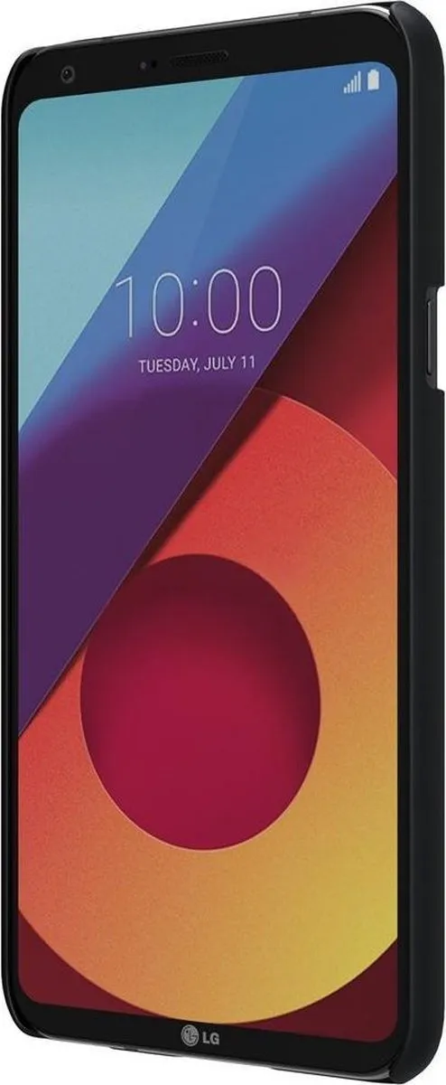 Nillkin Super Frosted Shield Backcover LG Q6 - Zwart - afbeelding 4 van 6