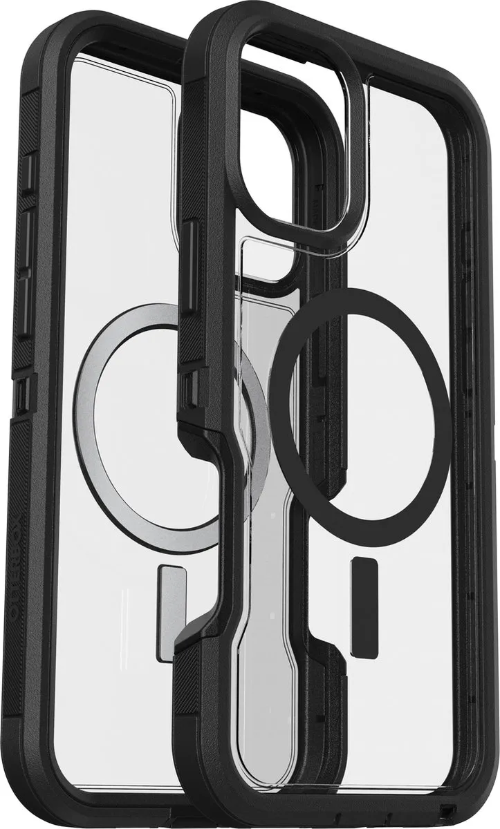 OtterBox Defender XT Clear iPhone 16 Plus Hoesje - 77-96044 - Dark Side - afbeelding 6 van 6