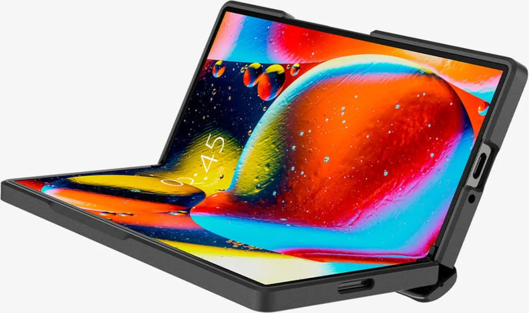 Spigen Slim Armor Pro ACS07820 Hoes - Samsung Galaxy Z Fold 6 - Zwart