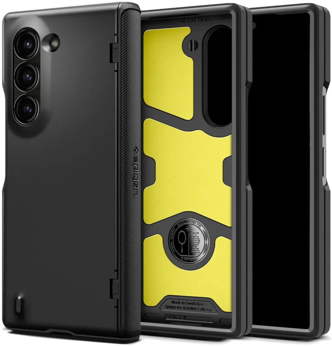 Spigen Slim Armor Pro ACS07820 Hoes - Samsung Galaxy Z Fold 6 - Zwart