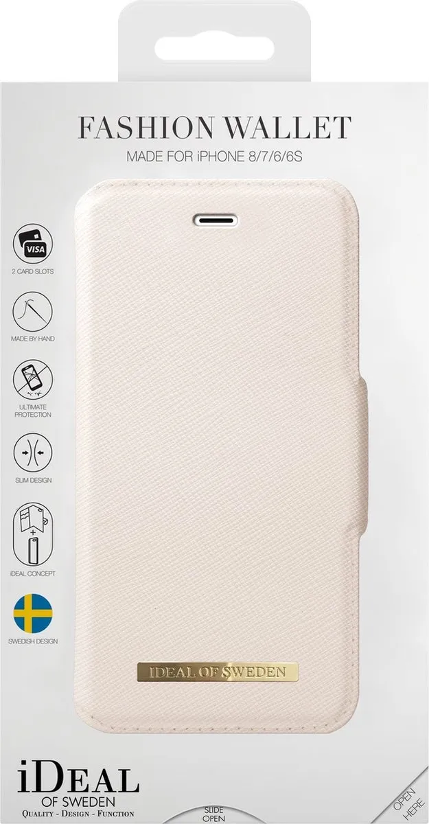 iDeal of Sweden Fashion Wallet iPhone 8/7/6/6s - Bruin - afbeelding 6 van 6