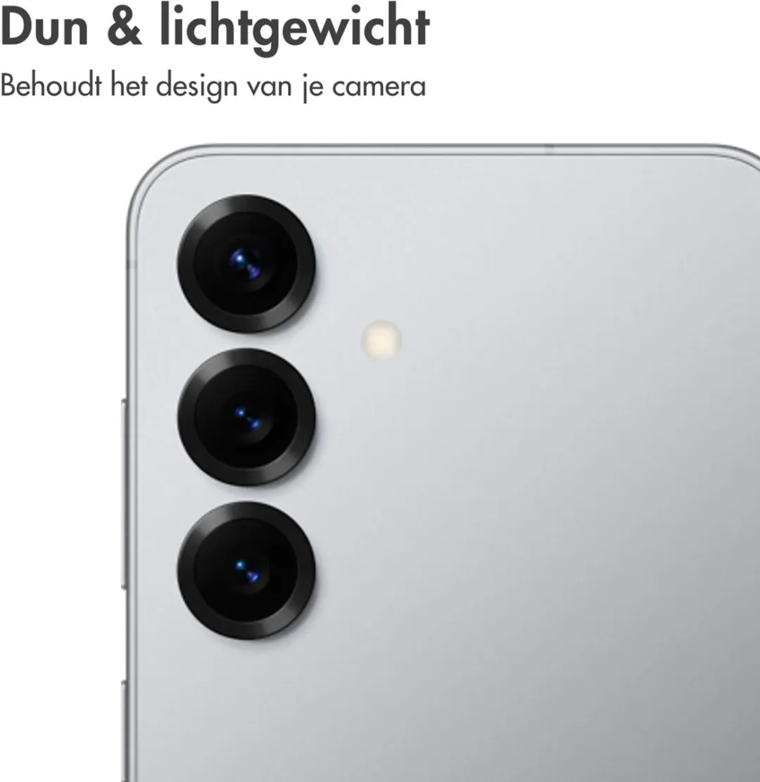 Imoshion Camera Lens Protector Samsung Galaxy S25 - 2 Stuks - Silver Shadow
