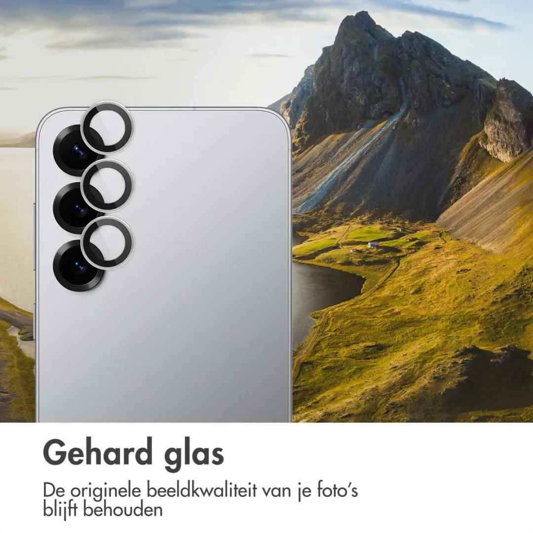 Imoshion Camera Lens Protector Samsung Galaxy S25 - 2 Stuks - Silver Shadow