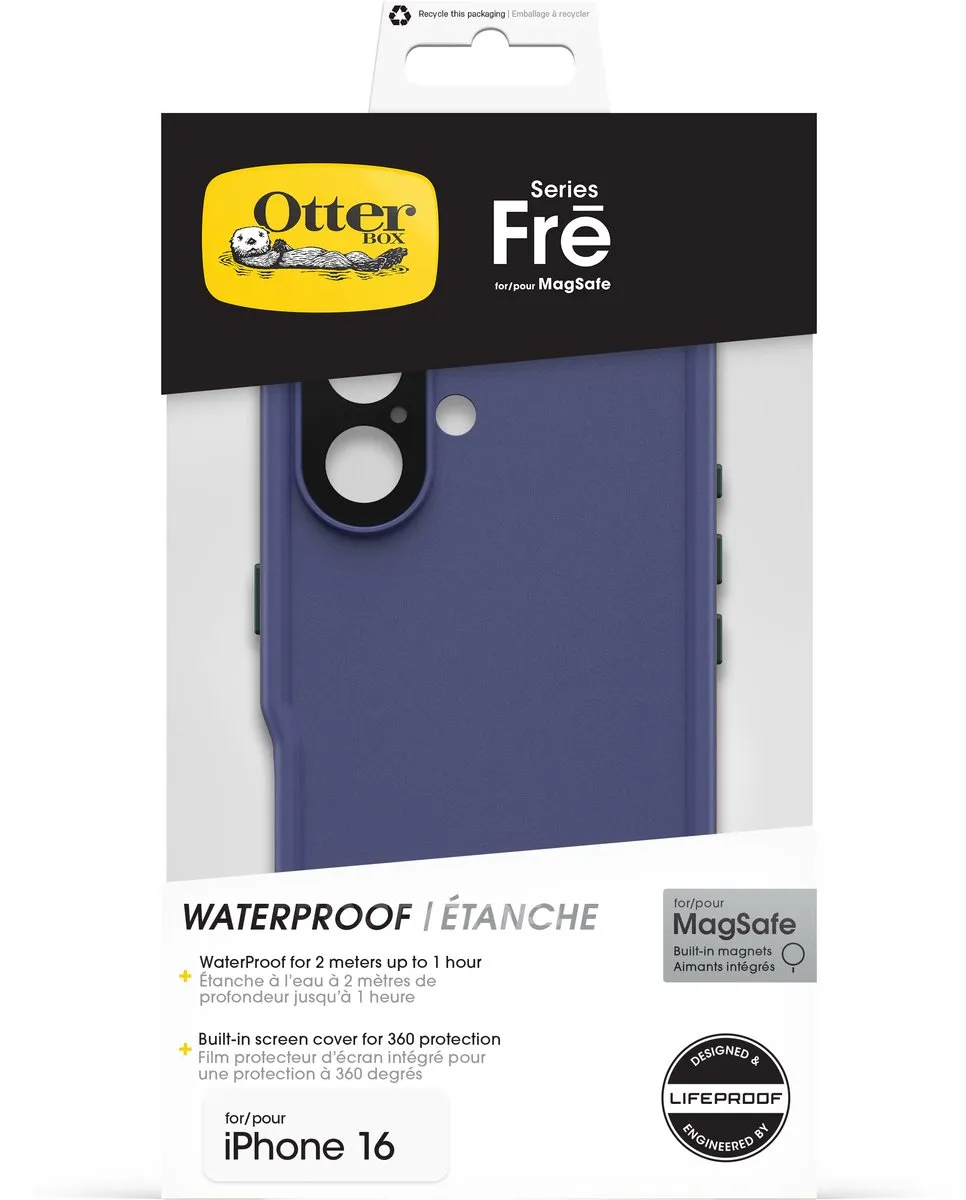 OtterBox Fre Mag Hoesje iPhone 16 Violet Valley