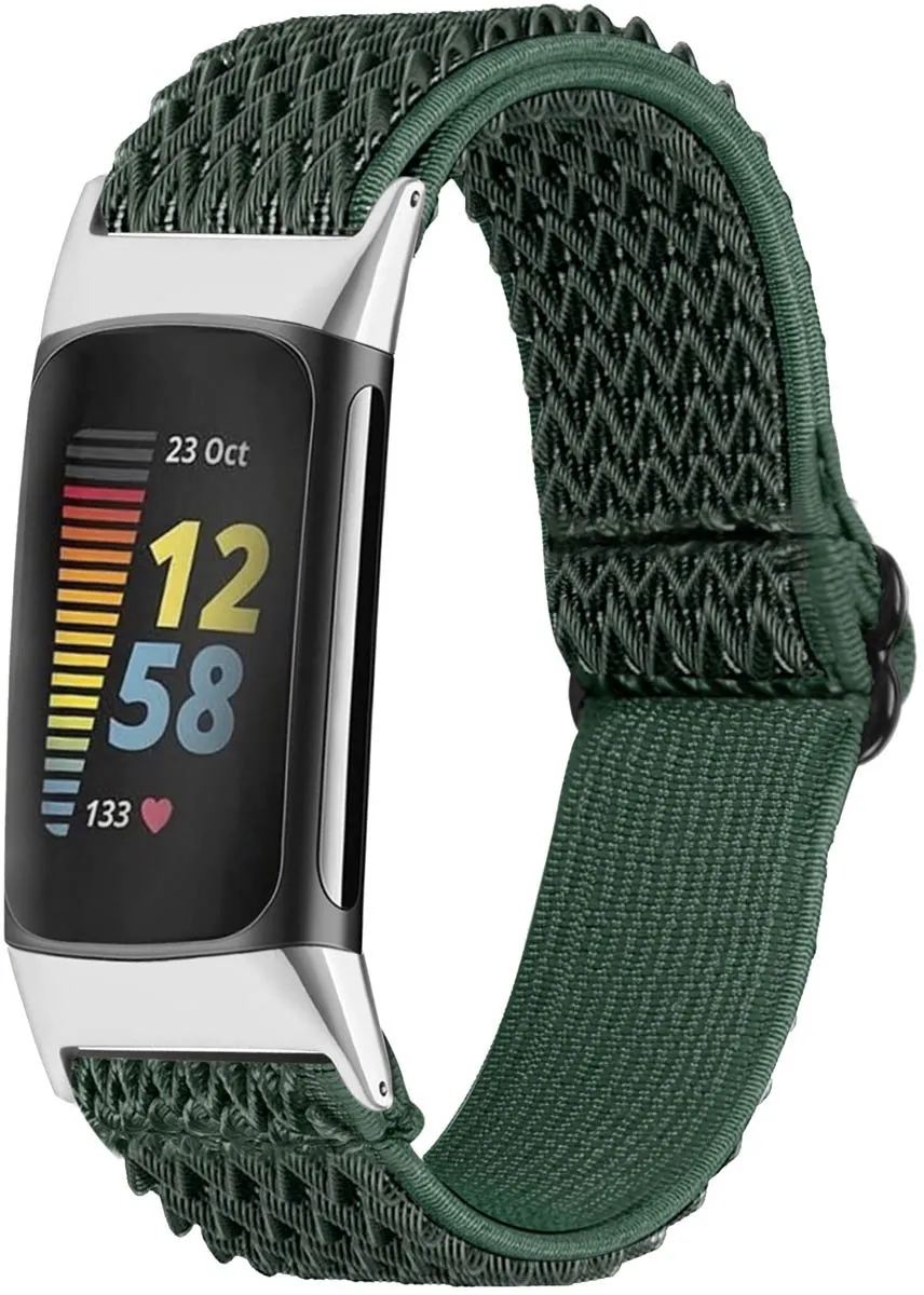 Imoshion Elastisch Nylon Bandje Fitbit Charge 5