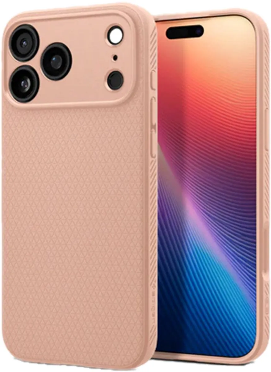Spigen Liquid Air Hoesje iPhone 17 Pro - Zwart