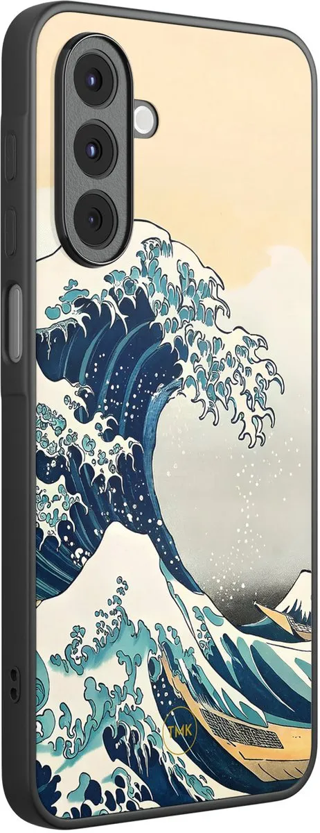 Casevibes Galaxy A16 The Big Wave Hoesje - Goud