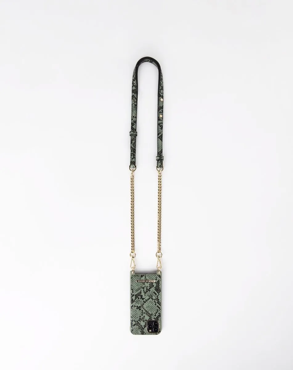 iDeal of Sweden Phone Necklace Case iPhone 11/XR - Kaki - afbeelding 2 van 6