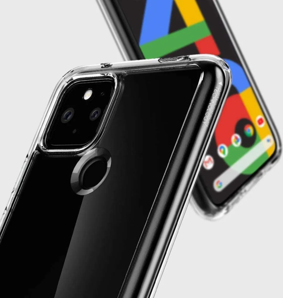 Spigen Ultra Hybrid Hoesje ACS01881 - Pixel 4a 5G Transparant