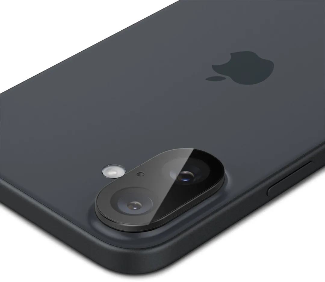 Spigen AGL07922 Camera Lens Protector - 2 Stuks - Zwart