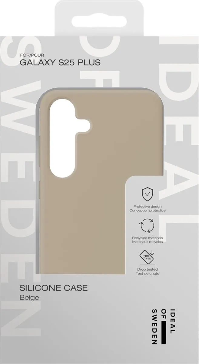 iDeal of Sweden Silicone Hoesje S25 Plus - Beige - IDSIC-S25P-128