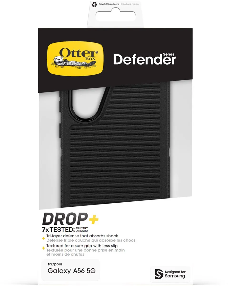 OtterBox Defender Case Samsung Galaxy A56 - Zwart