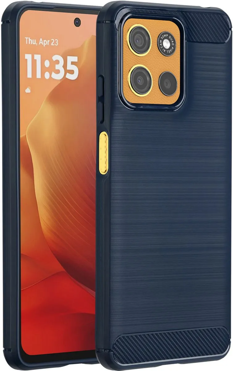 Imoshion Hoesje Motorola Moto G15 Power - Donkerblauw