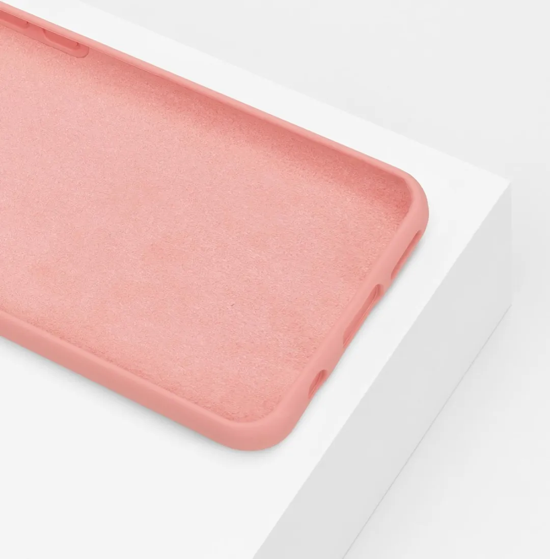 BMAX Siliconen Hoesje Huawei P30 Lite - Peach