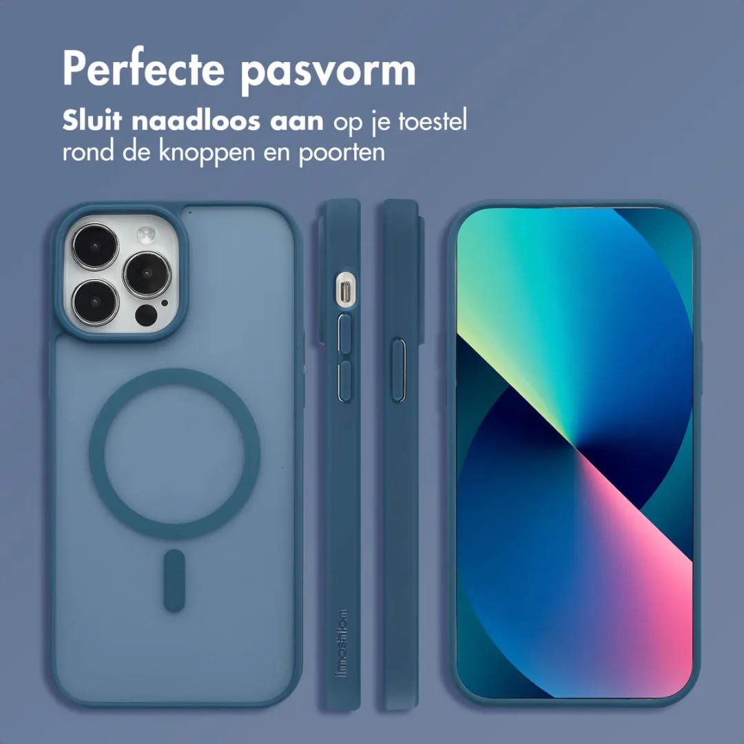 Imoshion Hoesje iPhone 13 Pro Max MagSafe - Donkerblauw - afbeelding 6 van 6