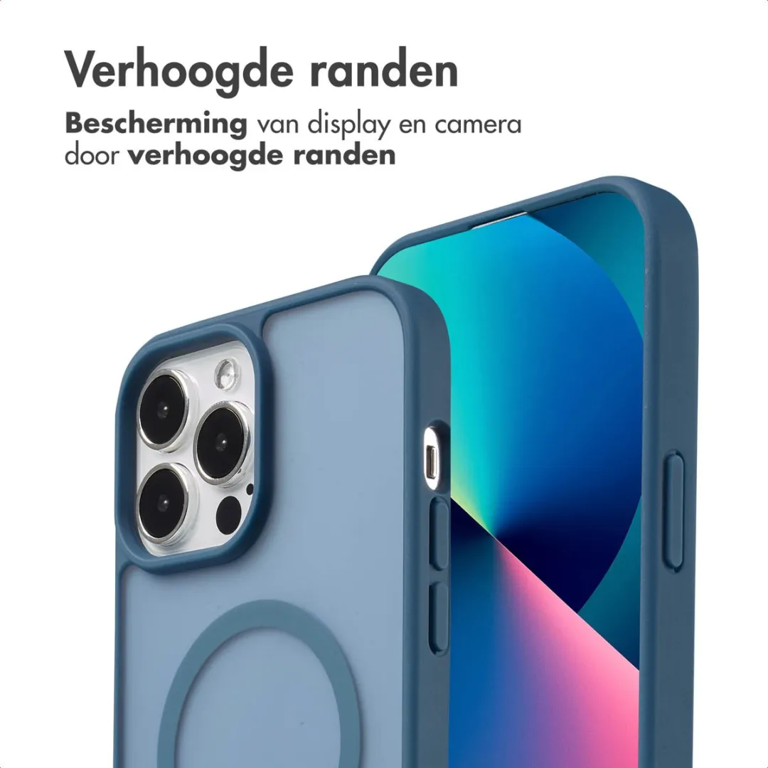 Imoshion Hoesje iPhone 13 Pro Max MagSafe - Donkerblauw
