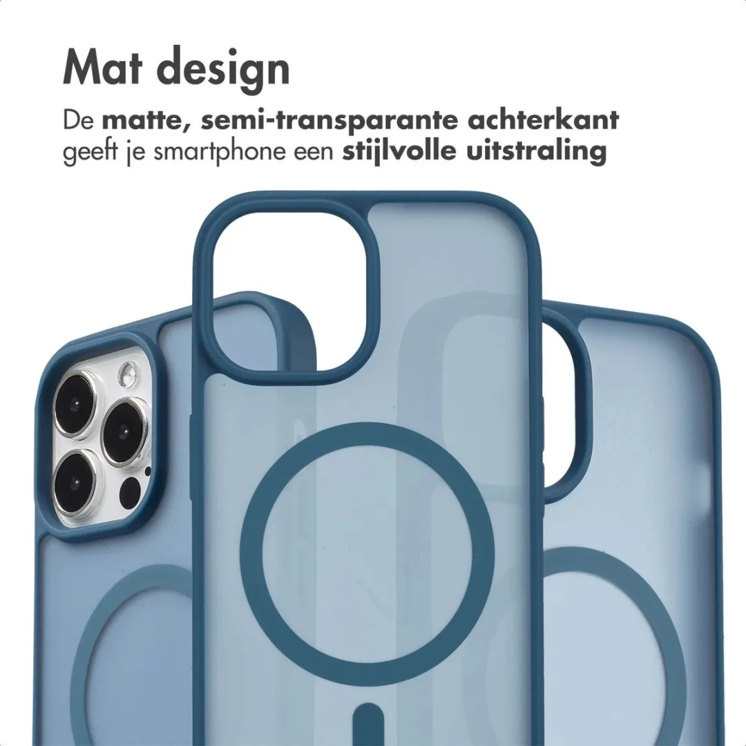 Imoshion Hoesje iPhone 13 Pro Max MagSafe - Donkerblauw