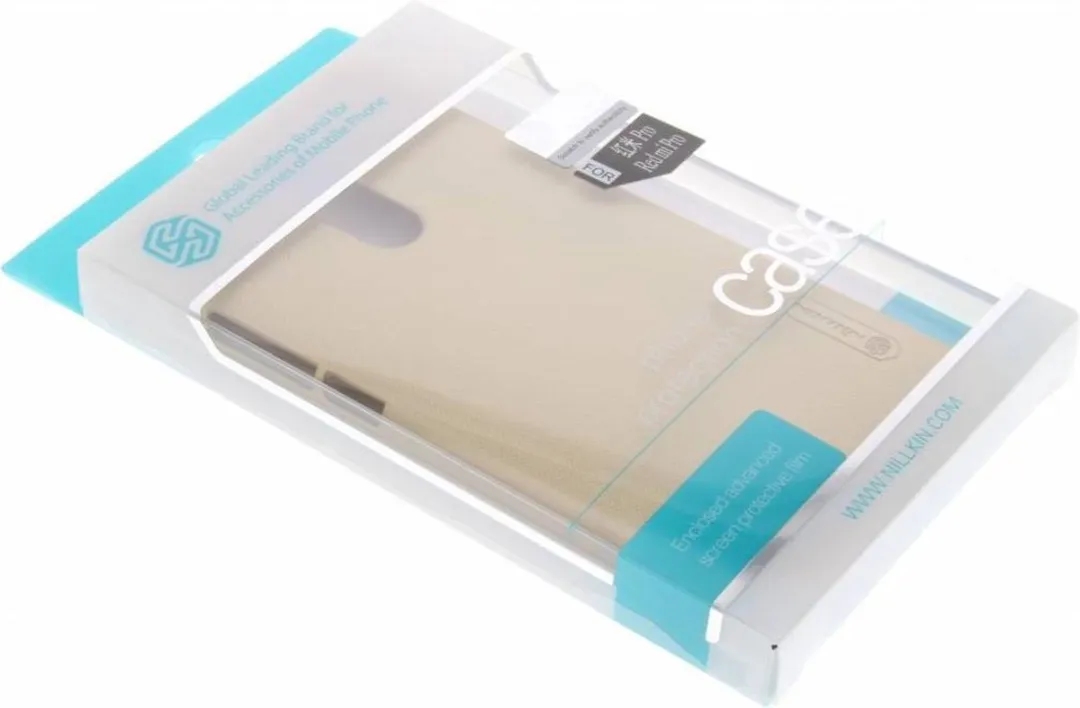 Nillkin Frosted Shield Hoesje Xiaomi Redmi Pro - XRP12705004 - Goud - afbeelding 5 van 6