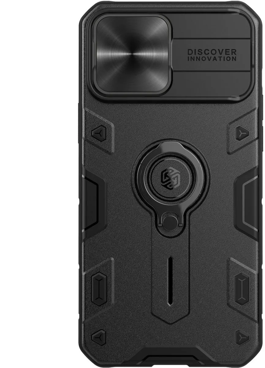 Nillkin CamShield Armor iPhone 13 Pro Max - Camera Slider - Zwart - afbeelding 3 van 6