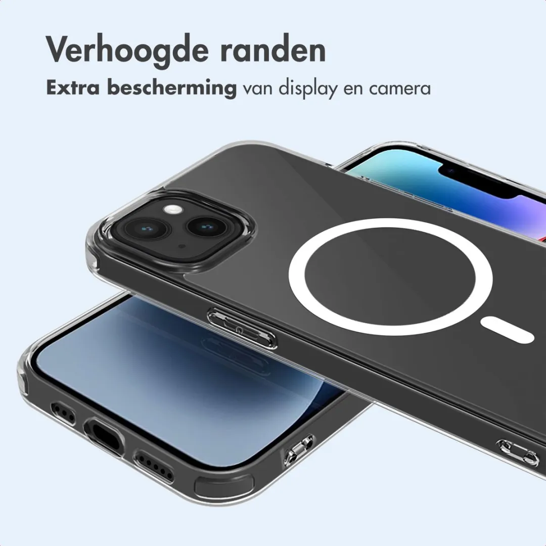 Imoshion Hoesje iPhone 14 Plus - Transparant met MagSafe Ring