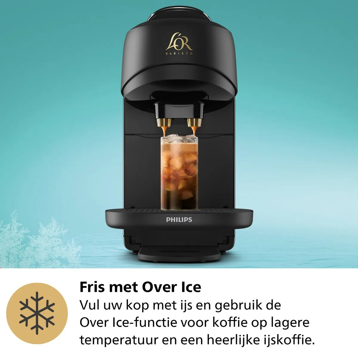 Philips LM9512/60 L’OR Barista Absolu Koffiecupmachine - 1450W - Zwart