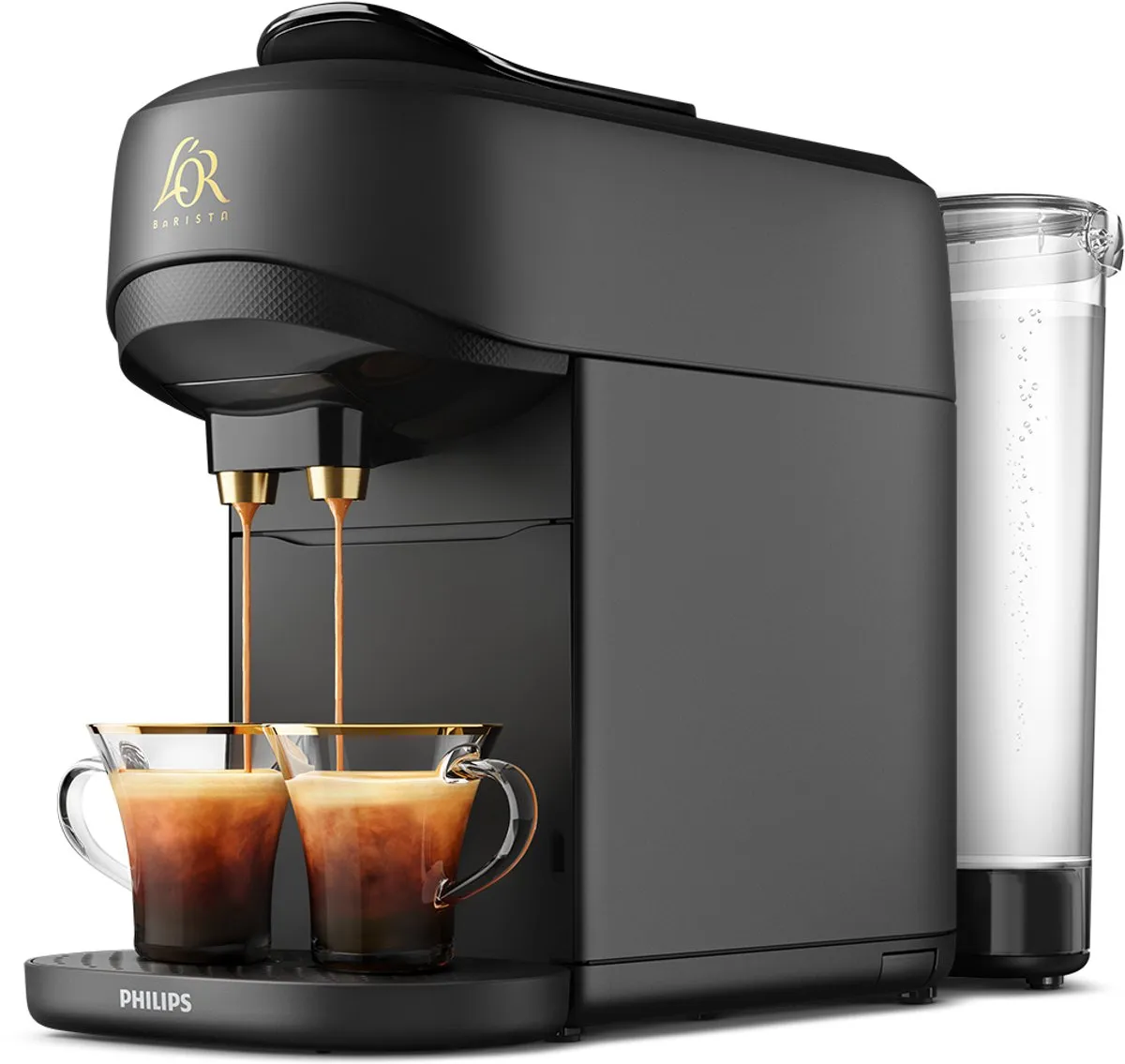 Philips LM9512/60 L’OR Barista Absolu Koffiecupmachine - 1450W - Zwart