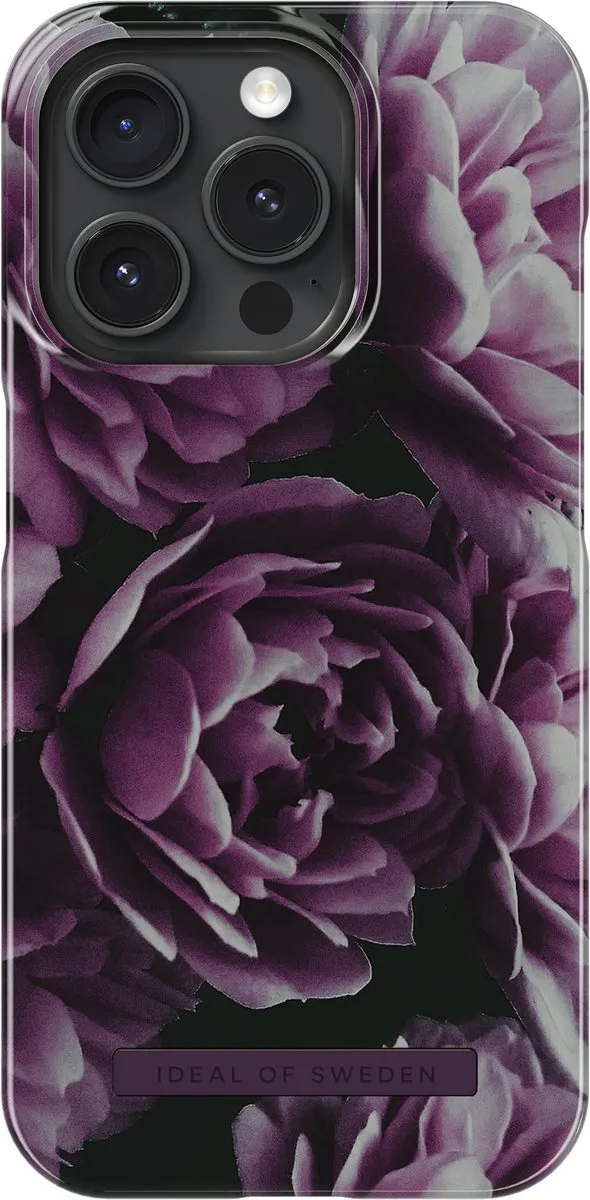 iDeal of Sweden iPhone 15 Pro Hoesje Deep Purple Bloom - IDFC-I2361P-486 - afbeelding 3 van 6