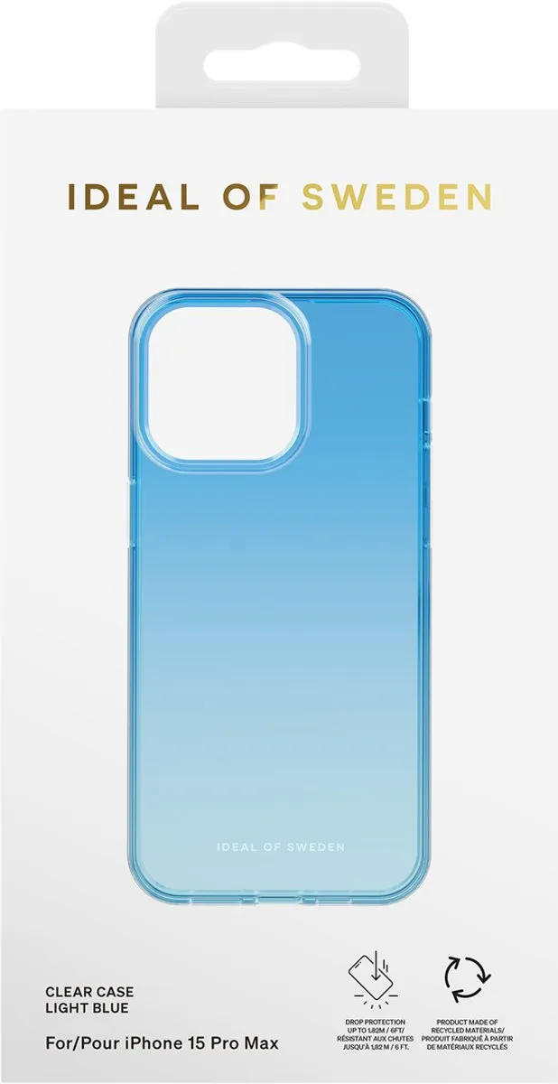 iDeal of Sweden iPhone 15 Pro Max Hoesje - Light Blue