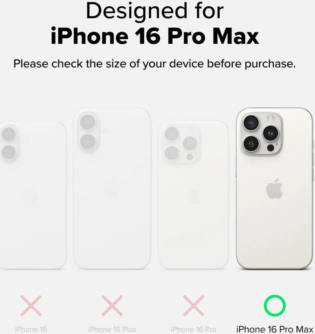 Ringke Rugged Gear Magnetic Hoesje iPhone 16 Pro Max - Camo Zwart