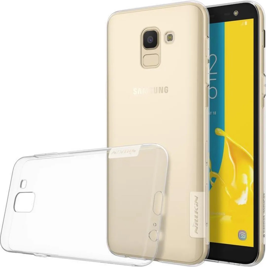 Nillkin Nature TPU Hoesje - Samsung Galaxy J6 (2018) - Transparant - afbeelding 3 van 6