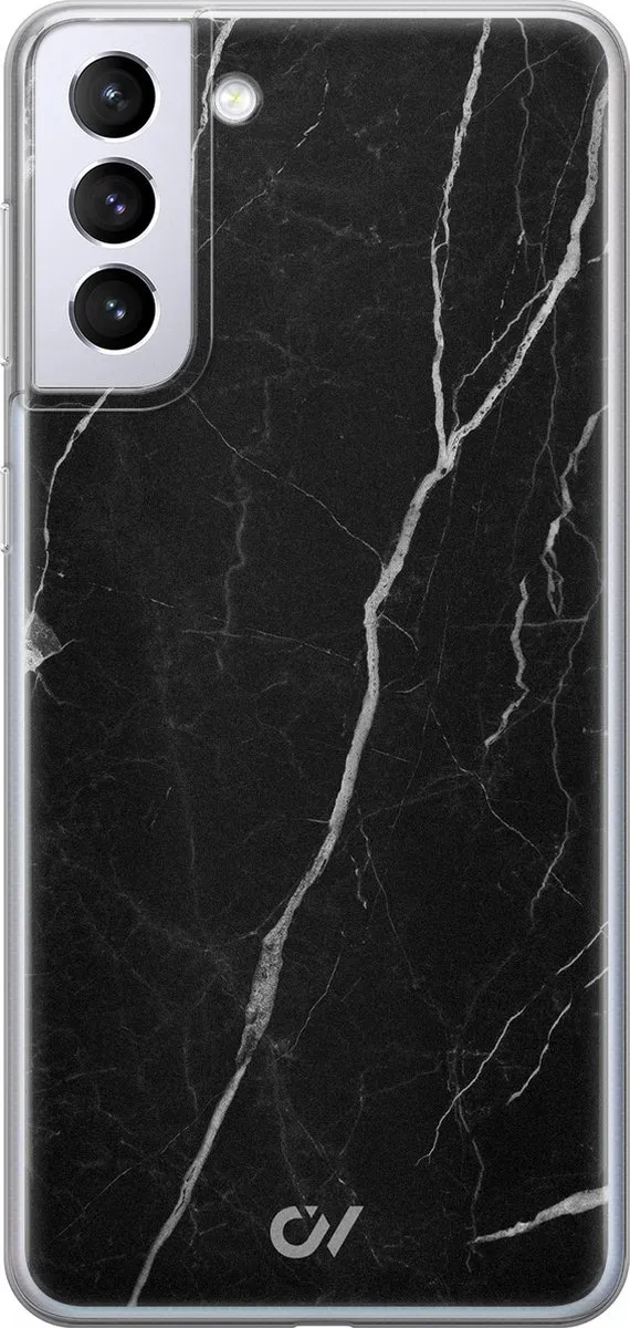 Casevibes Galaxy S21+ Hoesje Marble Noir