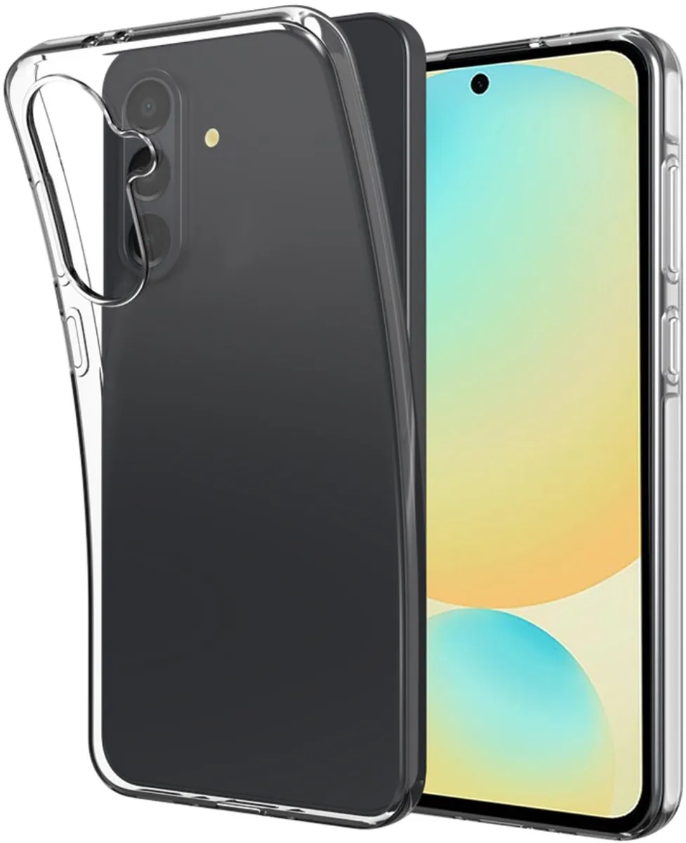 Just in Case Cazy Hoesje Samsung Galaxy A26 - Siliconen - Transparant