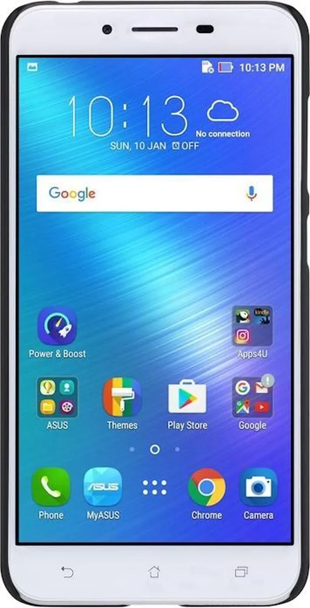 Nillkin Frosted Shield Hoesje Asus ZenFone 3 Max - Zwart - afbeelding 2 van 6
